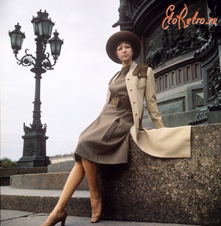 Ретро мода - Советская мода 1972 года в фотографиях ЛенТАСС