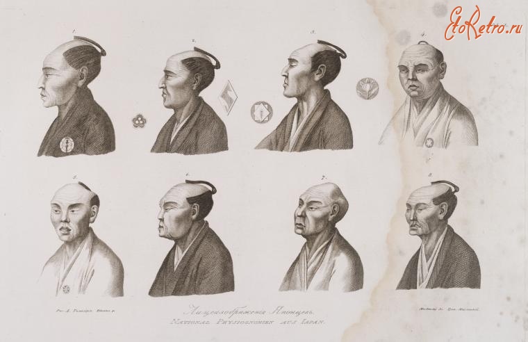 Ретро мода - Одежда и причёски Японии, 1803-1806