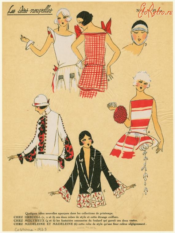 Ретро мода - Костюм 1920-1929. Платья из весенних коллекций