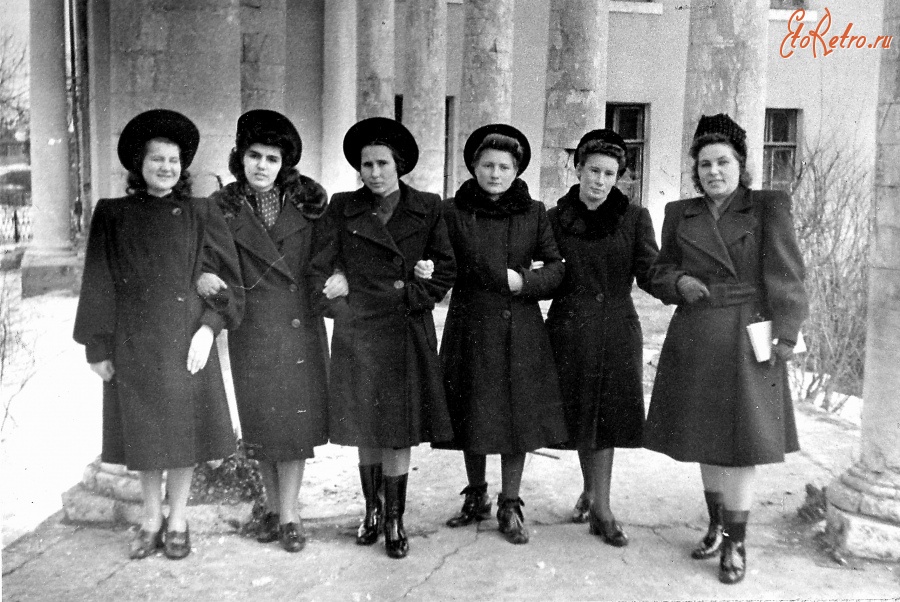 Ретро мода - Калининградские модницы 50-х.