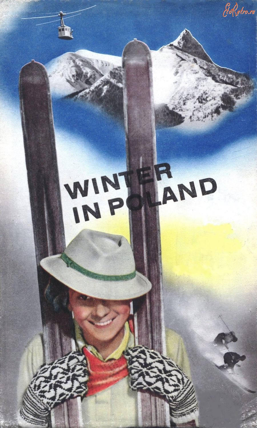 Плакаты - Туристичні плакати 1930-х років. Зима в  Польші..