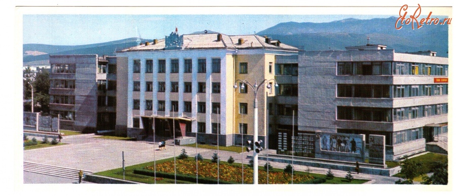 Ретро открытки - Южно-Сахалинск