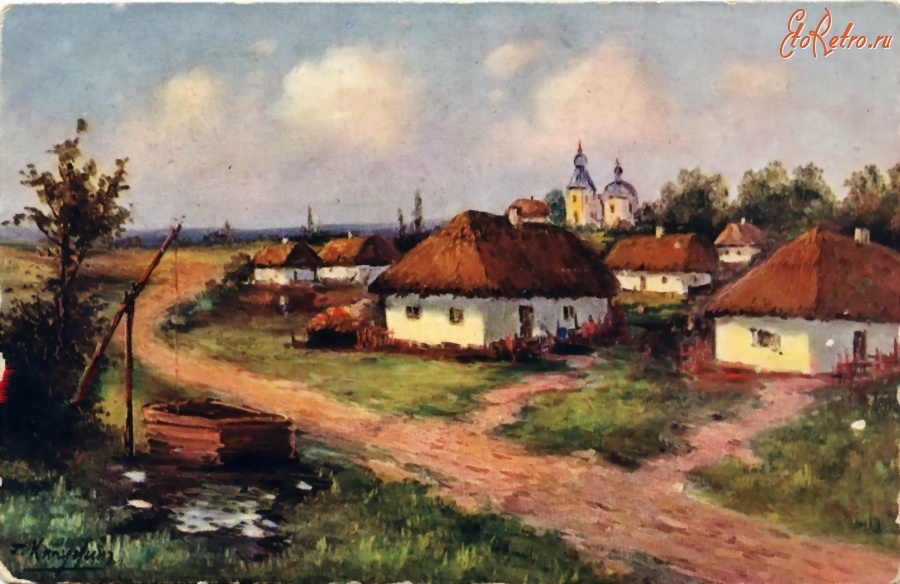 Деревня ручьи старые фото