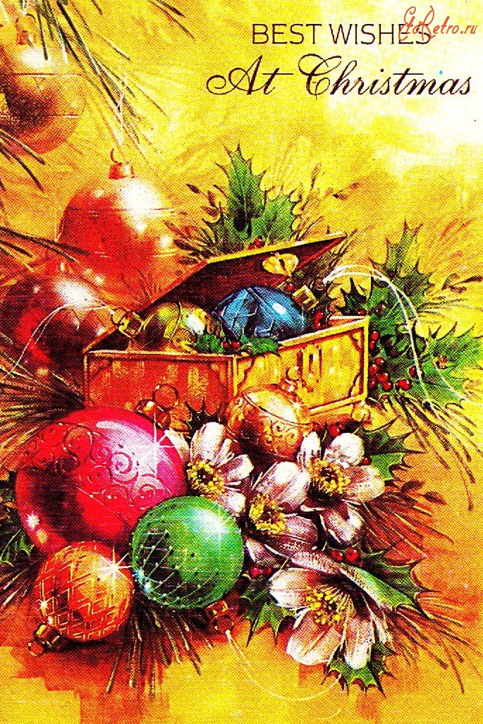 Ретро открытки - Рождество и Новый год