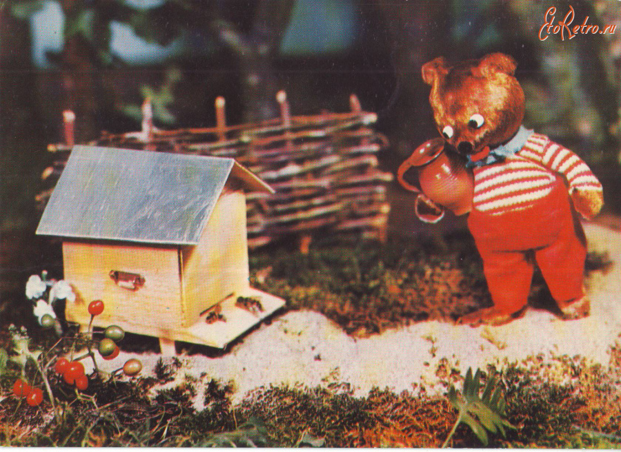 Ретро открытки - Кукольные истории.