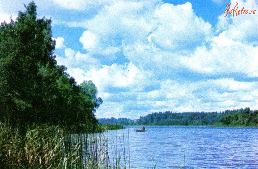 Латвия - Озеро Вайдавас.