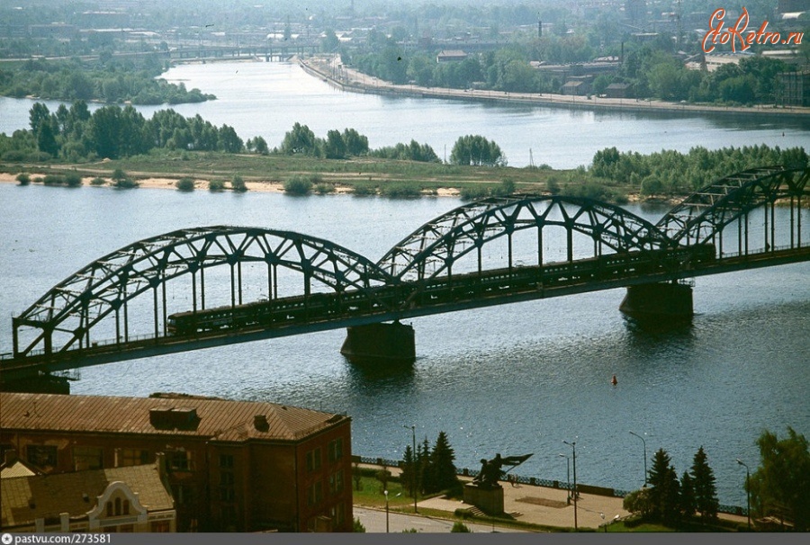 Рига - Рижский железнодорожный мост / Dzelzcela tilts (Riga)