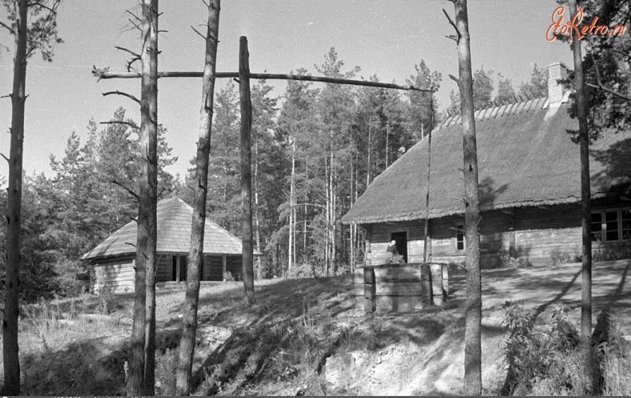 Рига - Латвийский этнографический музей. Крестьянская усадьба