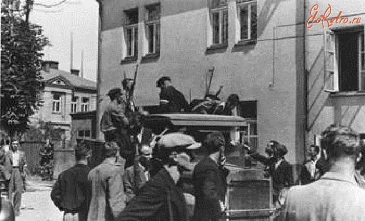 Вильнюс - Литовские повстанцы. Июнь 1941 г.
