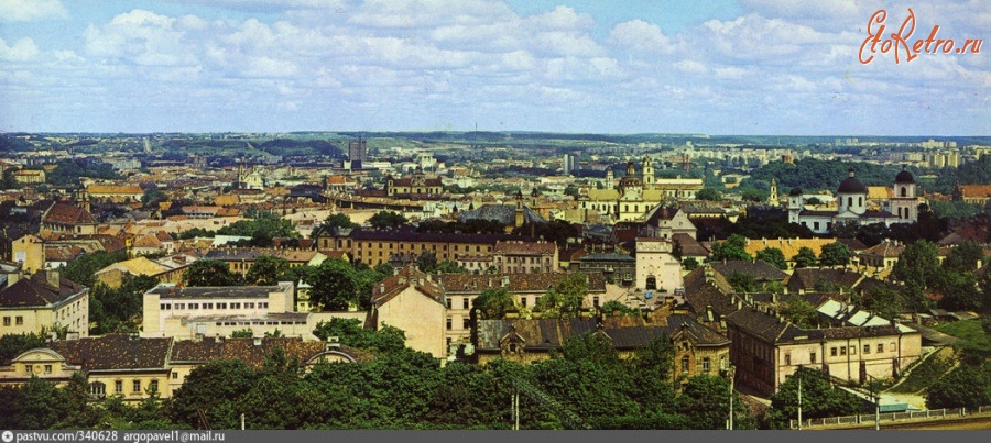 Вильнюс - Панорама Вильнюса