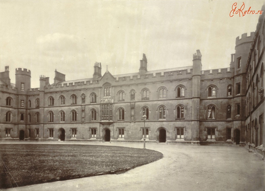 Англия - Cambridge. Trinity College, New Court Великобритания,  Англия,  Восточная Англия