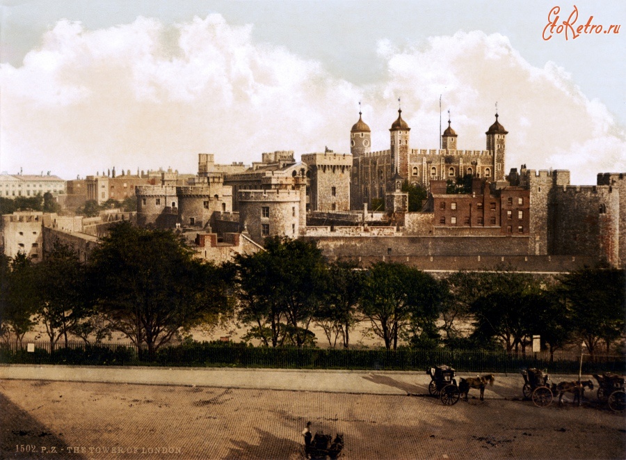 Англия - The Tower, London Великобритания,  Англия,  Большой Лондон