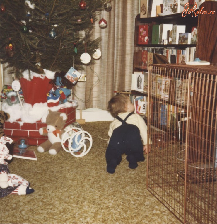 Англия - Рождественская ёлка в Сент-Олбансе, 1982