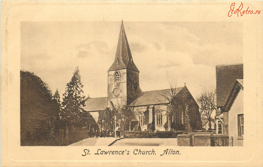 Англия - Церковь Св. Лаврентия в Элтоне, Хэмпшир