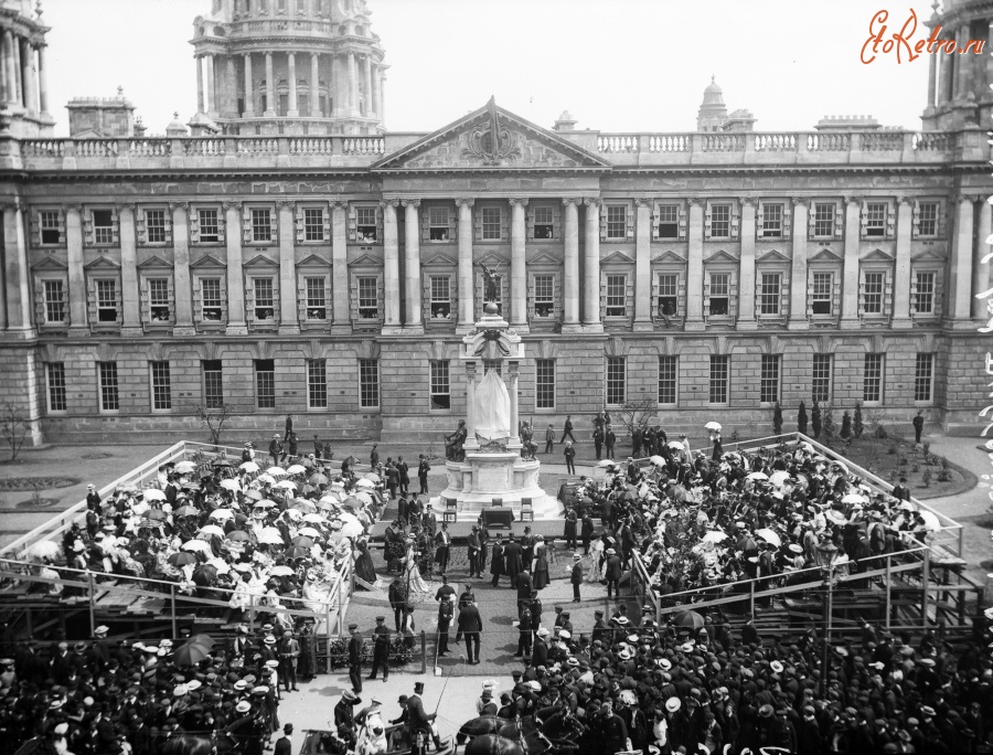 Северная Ирландия - Belfast City Hall. Великобритания,  Северная Ирландия