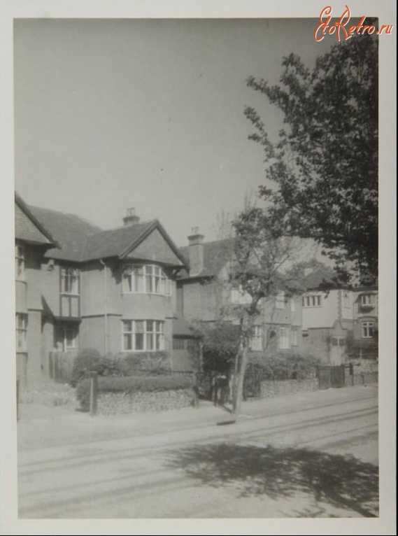 Лондон - Дома в Вуд-Вейл. Лондон, 1949