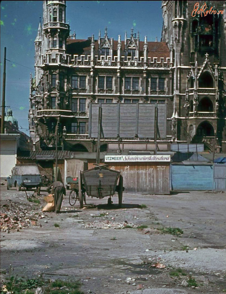 Мюнхен - 1944. Ратушная площадь