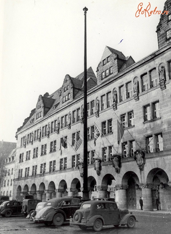 Нюрнберг - Здание, где проходили заседания Международного суда над военными преступниками