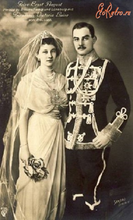 Ретро свадьба - Свадьба Виктории Луизы Прусской с Эрнстом Августом III Брауншвейгский (герцогом Брунсвиком)