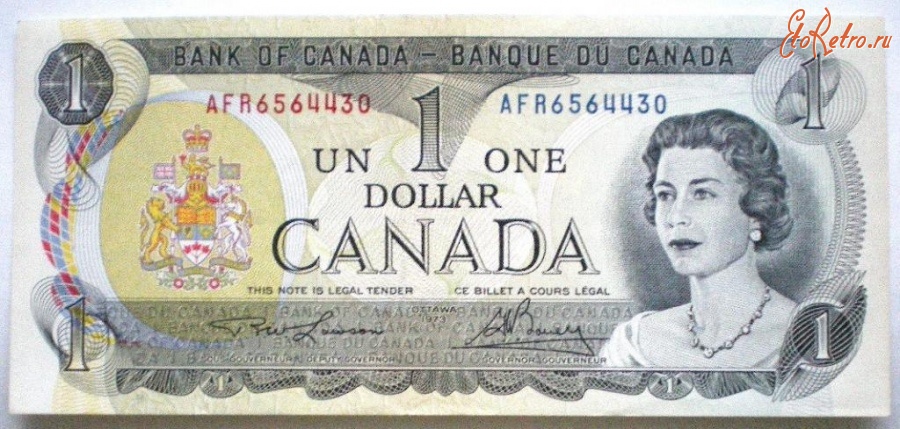 Старинные деньги (бумажные, монеты) - 1 доллар