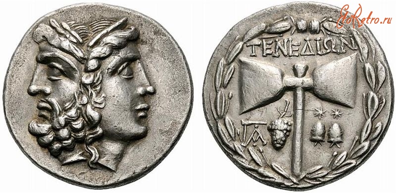 Старинные деньги (бумажные, монеты) - Древнегреческие монеты.
