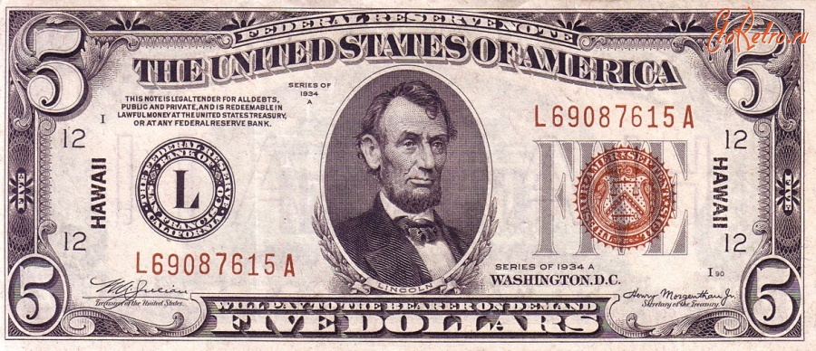 Старые доллары фото