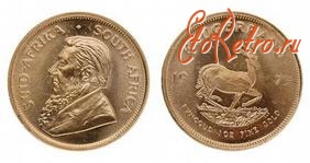 Старинные деньги (бумажные, монеты) - Южноафриканская республика