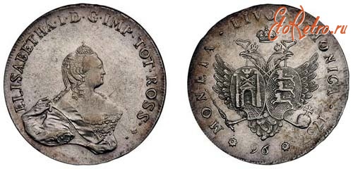 Старинные деньги (бумажные, монеты) - Монеты для Ливонии