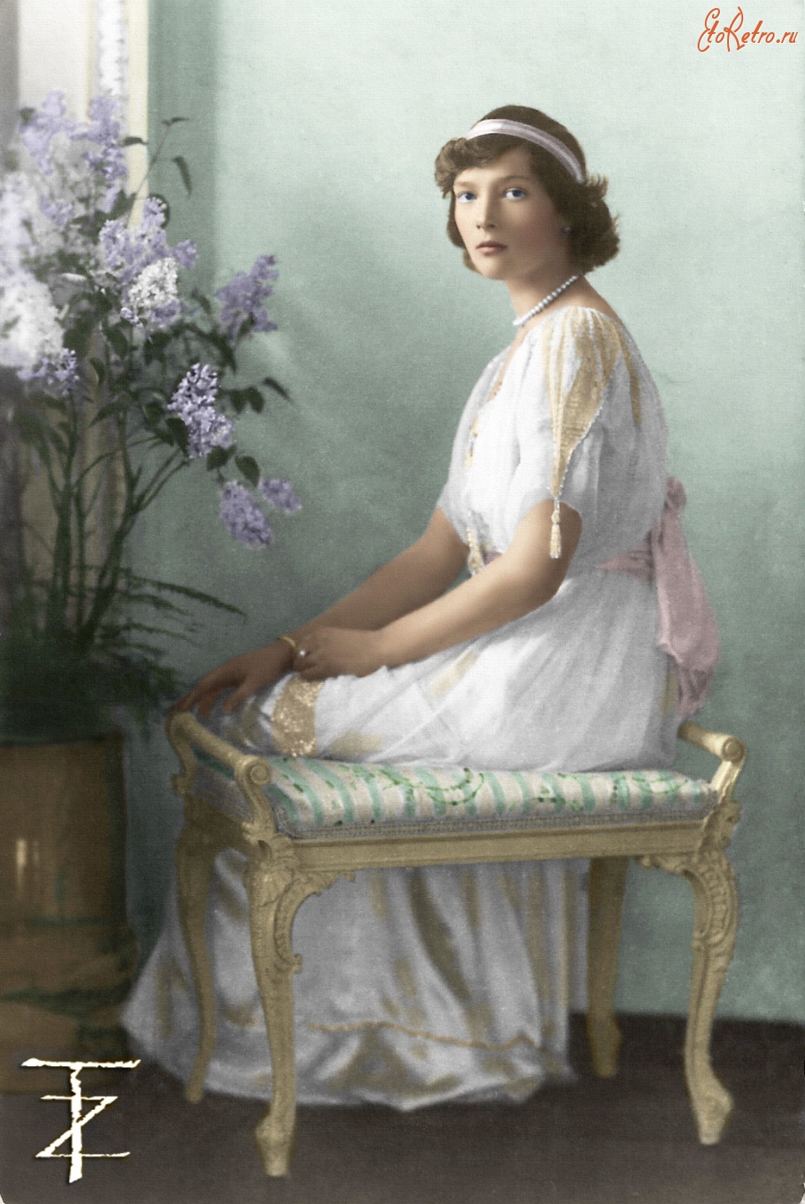 Ретро знаменитости - Великая княжна Татьяна Николаевна 1914