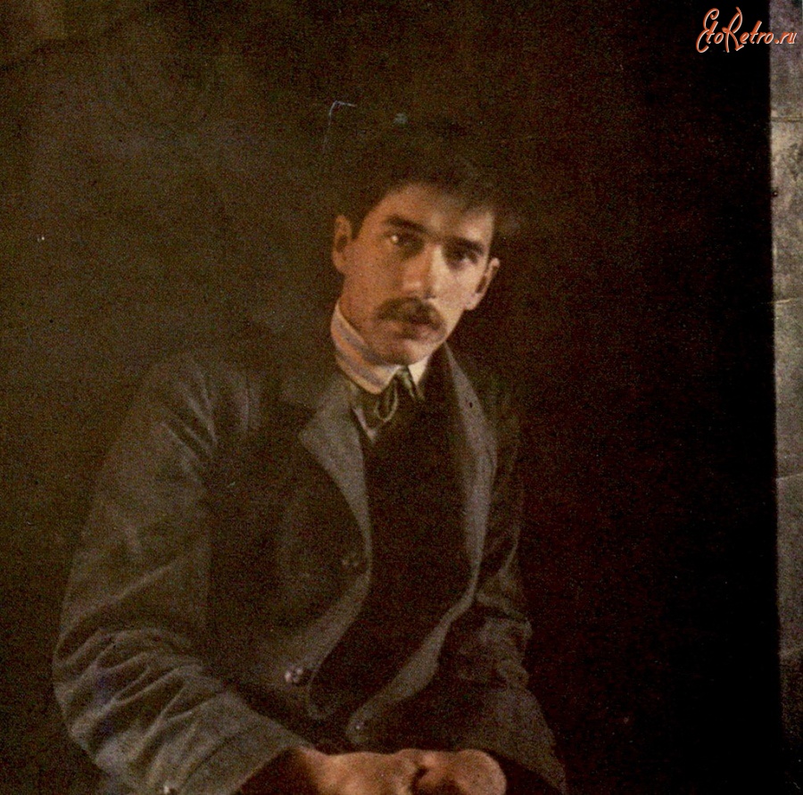 Ретро знаменитости - Корней Иванович Чуковский на фото 1910 года