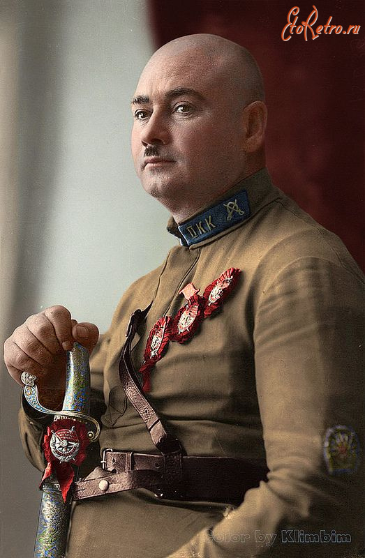 Ретро знаменитости - Григорій Котовський (1881-1925) - воєначальник, політичний діяч, учасник Громадянської війни.