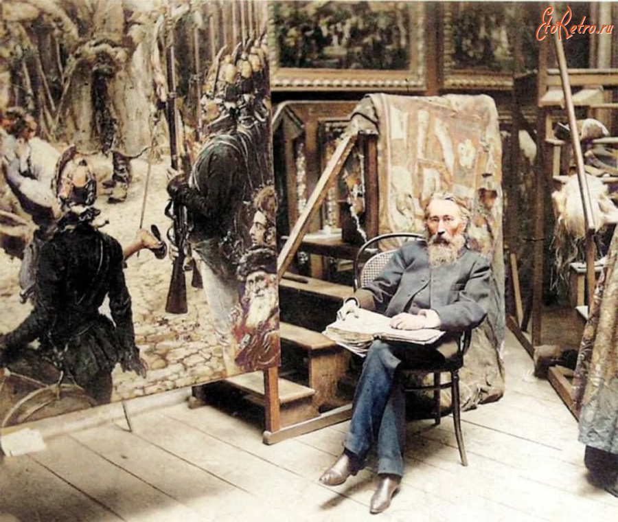 Ретро знаменитости - Польський художник Ян Матейко.