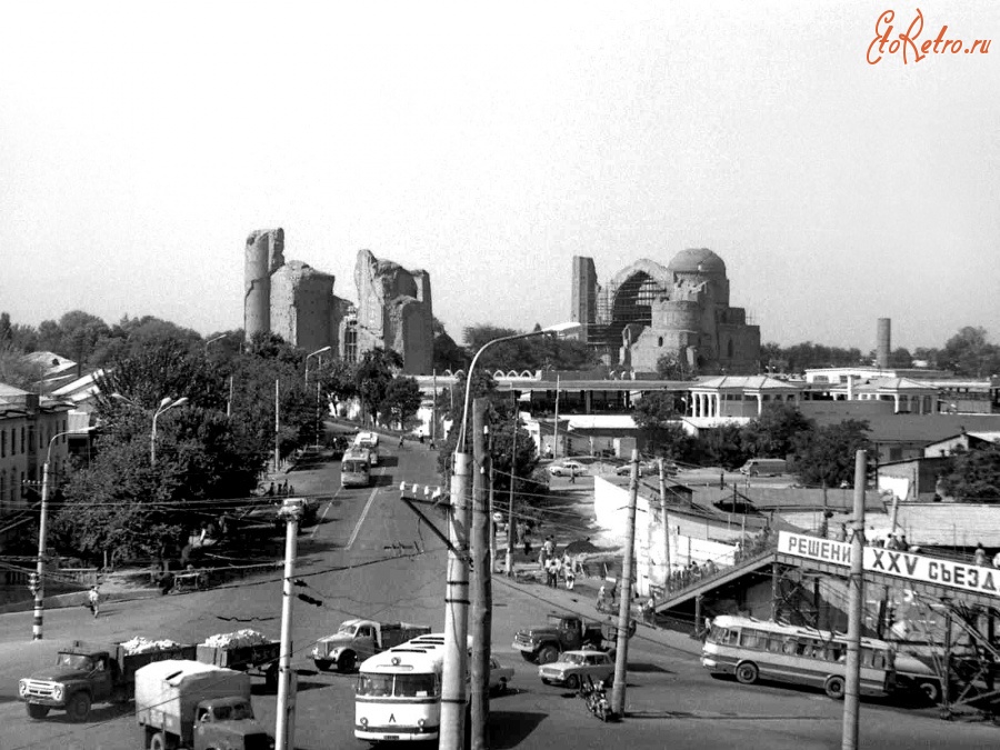 Узбекистан - Самарканд, Биби Ханум, 1975-77