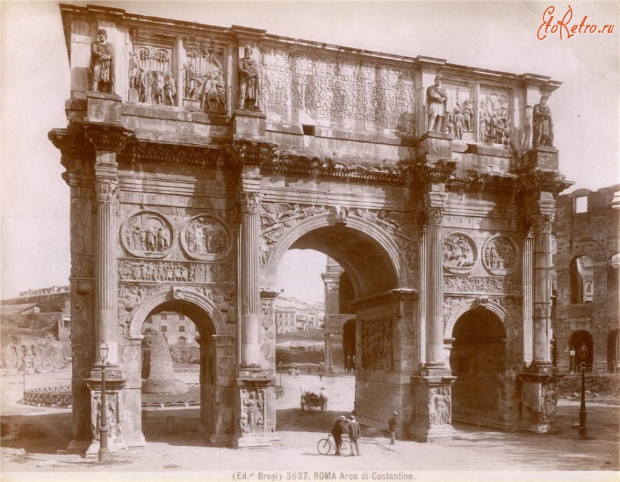 Рим - Rome - Arco di Constantino Италия , Лацио , Провинция Рим , Рим