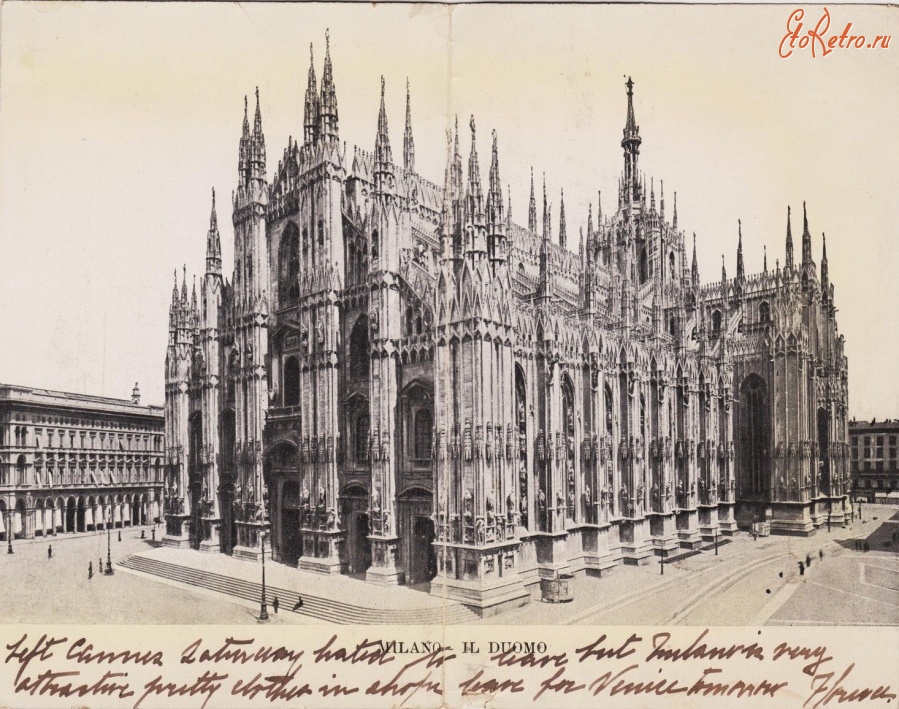 Милан - Milano. IL Duomo Италия,  Ломбардия,  Милан