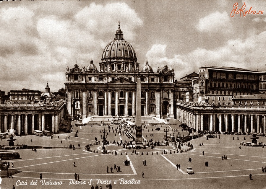 Ватикан - Площадь Святого Петра,