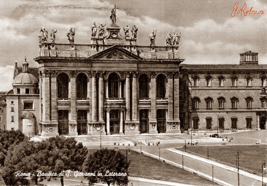 Ватикан - Arcibasilica Papale di San Giovanni in Laterano Италия , Лацио , Провинция Рим , Рим