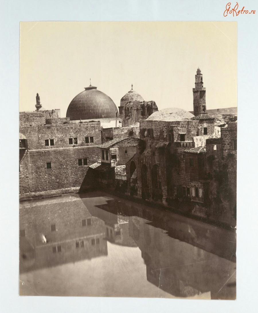Израиль - Бассейн Екизии и Храм Гроба Господня, 1867-1871