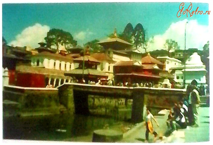 Непал - Пашупатинатх на священной реке Багхмати
