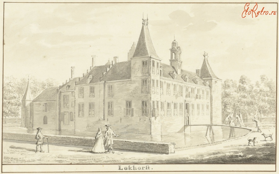Нидерланды - Замок Локхорст или Оду Тейленген в Тейленгене