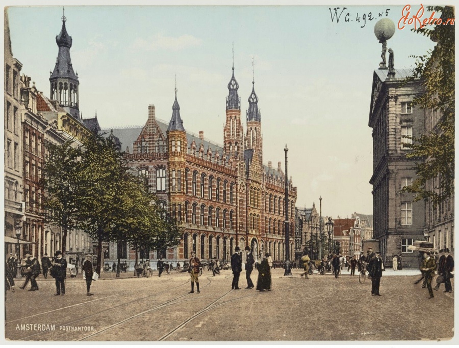 Нидерланды - Почтовое отделение в Амстердаме