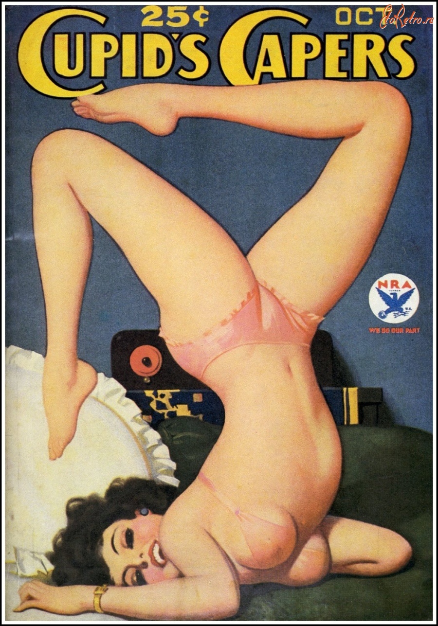 Пресса - Обложки мужских журналов 1930-50-х годов