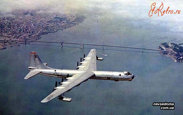 Авиация - Самолет В-36D.