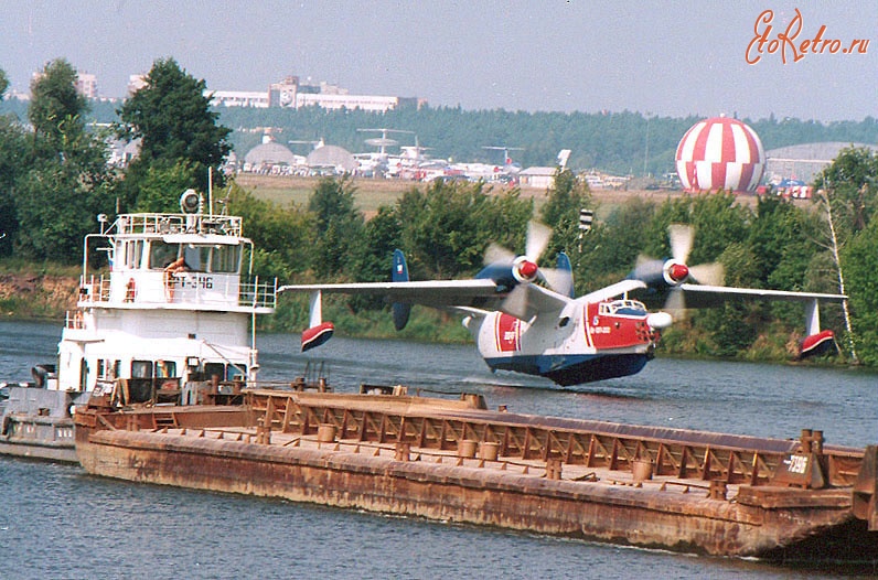 Авиация - Противопожарный самолёт-амфибия Бе-12П-200.