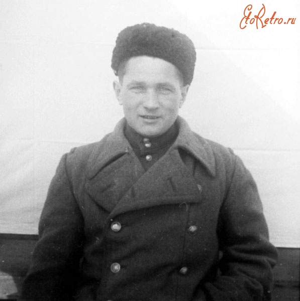 Авиация - Личный состав 1 ПАД. Инженер по авиаоборудованию ст.техник-лейтенант Г.Т.Смирнов. Алсиб,1942-1945