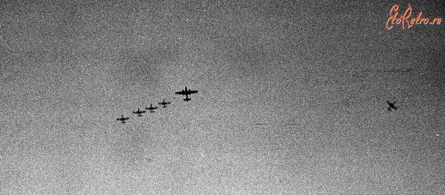 Авиация - Самолёты уходят на посадку. Алсиб, 1942-1945