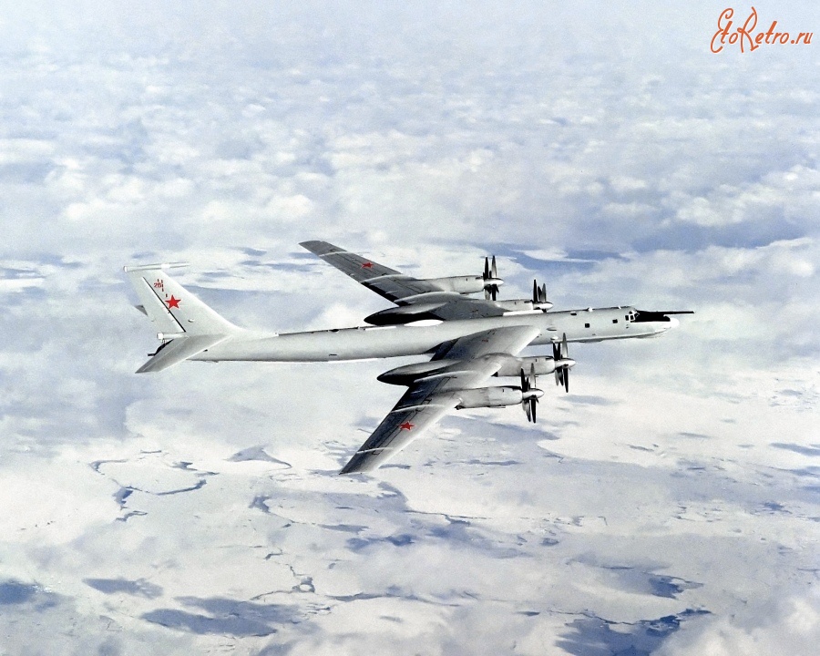 Авиация - Дальний противолодочный самолет Ту-142МР 