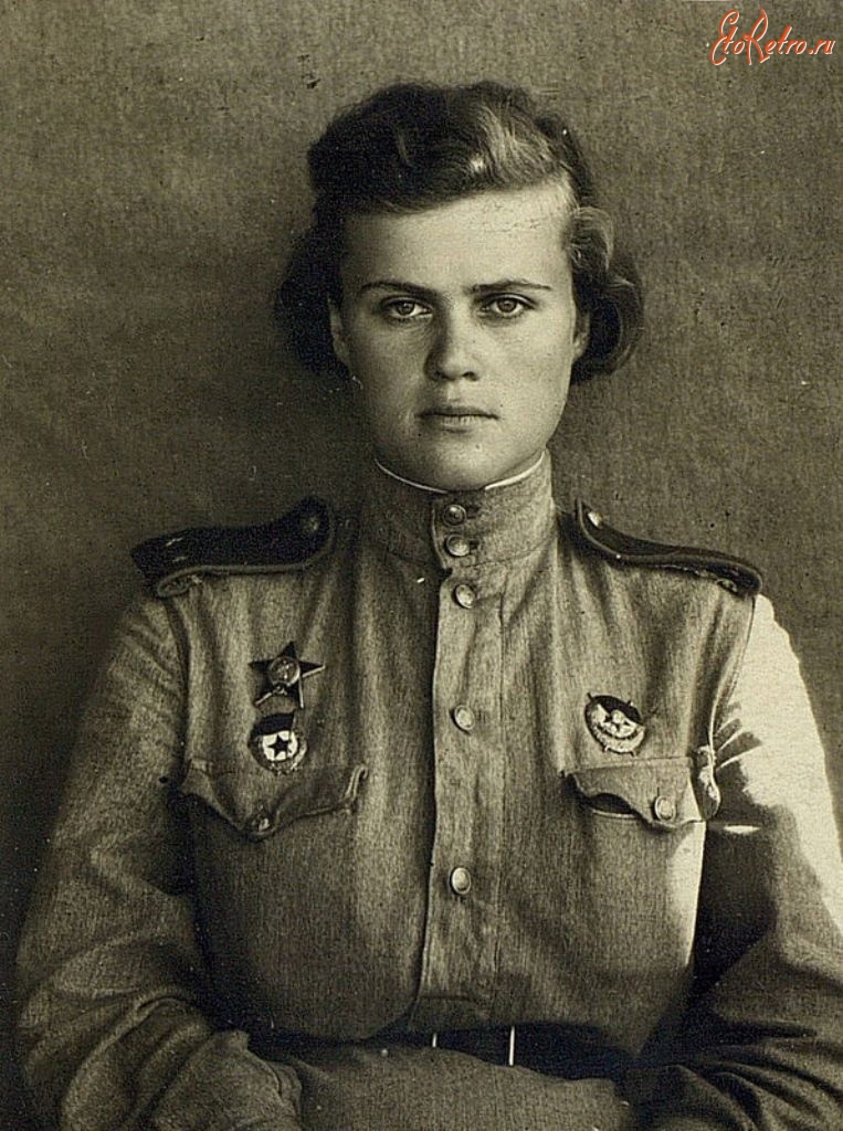 Авиация - Гвардии старший лейтенант,Герой  Советского Союза  Е.М.Руднева  (1920-1944)