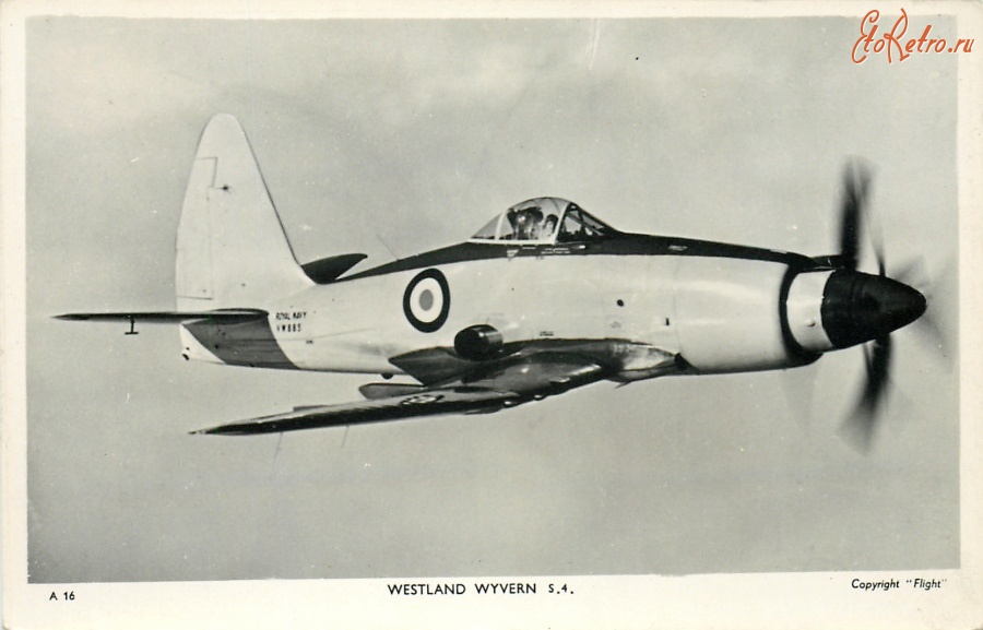 Авиация - Самолёт Вестлэнд Уайверн S.4