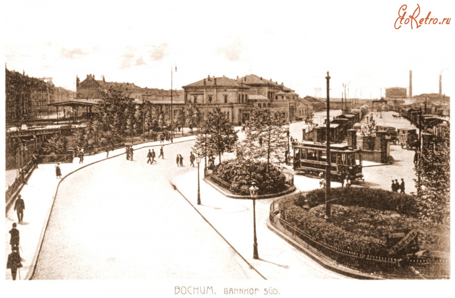 Бохум - Bahnhof-sued-g.1915